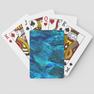 Abstrakt Blue Art Bicycle Playing Cards Spielkarten