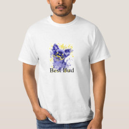 Abstrakt Blue Chihuahua T - Shirt