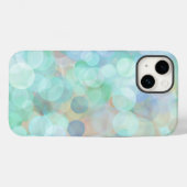 Abstrakt Blue Digital Pour Painting Case-Mate iPhone Hülle (Rückseite (Horizontal))