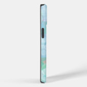 Abstrakt Blue Digital Pour Painting Case-Mate iPhone Hülle (Rückseite / Rechts)