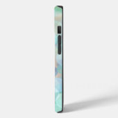 Abstrakt Blue Digital Pour Painting Case-Mate iPhone Hülle (Rückseite / Links)