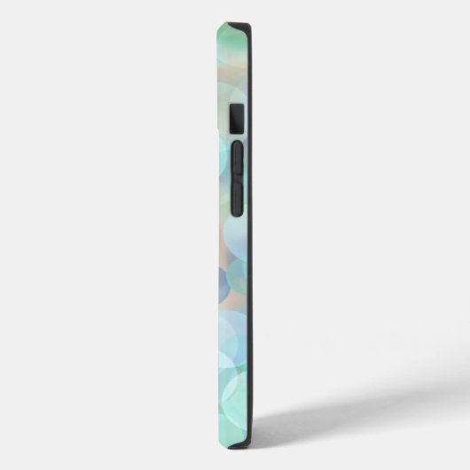 Abstrakt Blue Digital Pour Painting Case-Mate iPhone Hülle (Rückseite / Links)