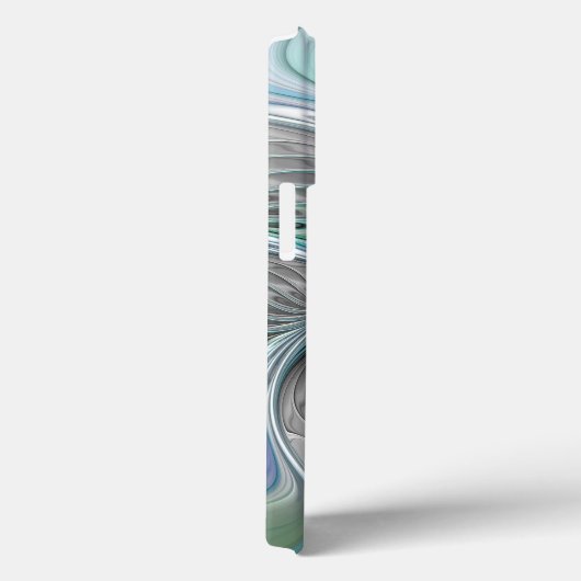 Abstrakt Blue Green Butterfly Fantasy Fraktal Art Case-Mate iPhone Hülle (Rückseite / Rechts)