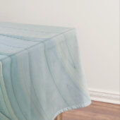 Abstrakt Blue Green Butterfly Fantasy Fraktal Art Tischdecke (Beispiel)