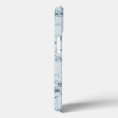 Abstrakt Blue Grunge Case-Mate iPhone Hülle (Rückseite / Rechts)