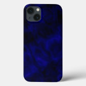 Abstrakt Blue iPhone Tough Case (Rückseite)