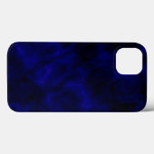 Abstrakt Blue iPhone Tough Case (Rückseite (Horizontal))