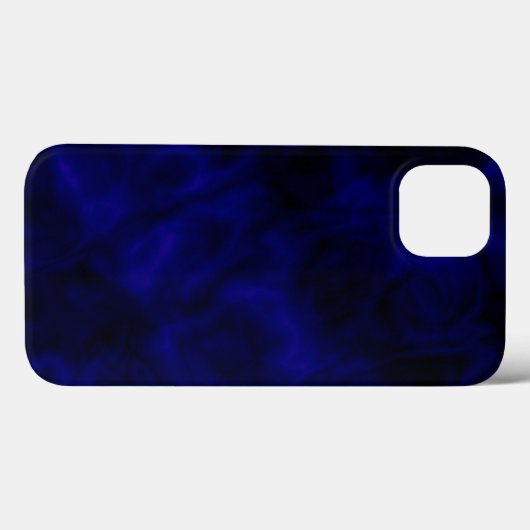 Abstrakt Blue iPhone Tough Case (Rückseite (Horizontal))
