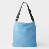 Abstrakt Blue Sky Gradient Tragetaschen Mit Langen Trägern (Vorderseite)