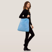 Abstrakt Blue Sky Gradient Tragetaschen Mit Langen Trägern (Am Model)
