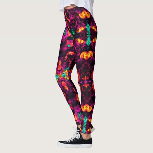 Abstrakt blumenreich leggings (Links)