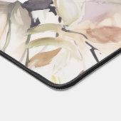 Abstrakt Blush Lilac Wasserfarbe Rose Blumenstrauß Schreibtischunterlage (Ecke)