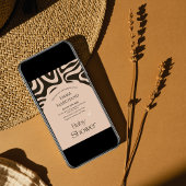 Abstrakt Boho Baby Dusche Einladung