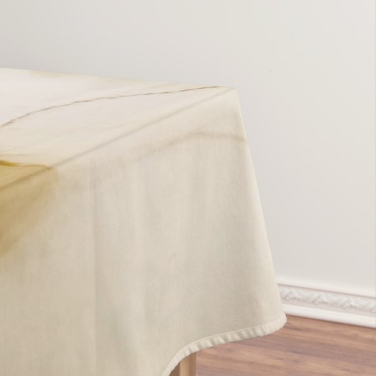 Abstrakt Boho Beige Tablecloth Tischdecke (Beispiel)