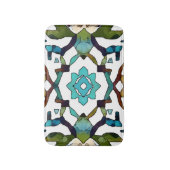 Abstrakt-Boho-geometrisches Design 304 Badematte (Vorderseite Vertikal)