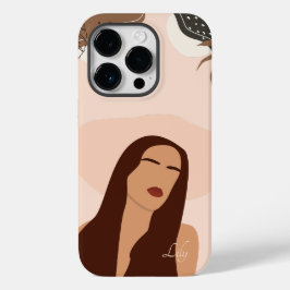 Abstrakt Boho Illustration , Boho Chic Case- Case-Mate iPhone 14 Pro Hülle