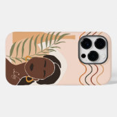 Abstrakt Boho Illustration , Boho Chic Case-Mate iPhone Hülle (Rückseite (Horizontal))