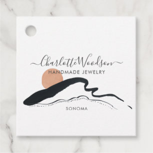 Abstrakt Boho Jewelier Designer-Produkt Geschenkanhänger