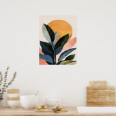 Abstrakt Boho Moderne Clip Art Printable Bundle - Poster (Küche)