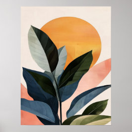 Abstrakt Boho Moderne Clip Art Printable Bundle - Poster