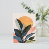 Abstrakt Boho Moderne Clip Art Printable Bundle - Postkarte (Stehend Vorderseite)