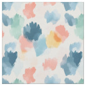 Abstrakt Boho Rainbow Paint Splotches Stoff (Nahaufnahme)