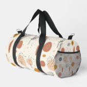 Abstrakt Boho Retro Moderne Sammlung Duffle Bag (Rechte Ecke)