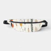 Abstrakt Boho Retro Trendy Collection Bauchtasche (Vorderseite)