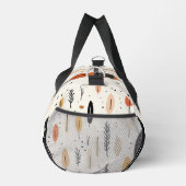 Abstrakt Boho Retro Trendy Collection Duffle Bag (Rechts)