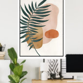 Abstrakt Boho und Moderne Clip Art Printable 2026 Poster (Heimbüro)