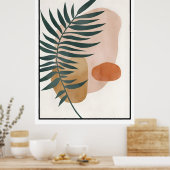 Abstrakt Boho und Moderne Clip Art Printable 2026 Poster (Küche)