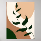 Abstrakt Boho und Moderne Clip Art Printable 2026 Poster (Vorne)