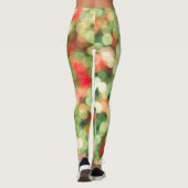 Abstrakt Bokeh: Bunte Hintergrundmagie Leggings (Rückseite)