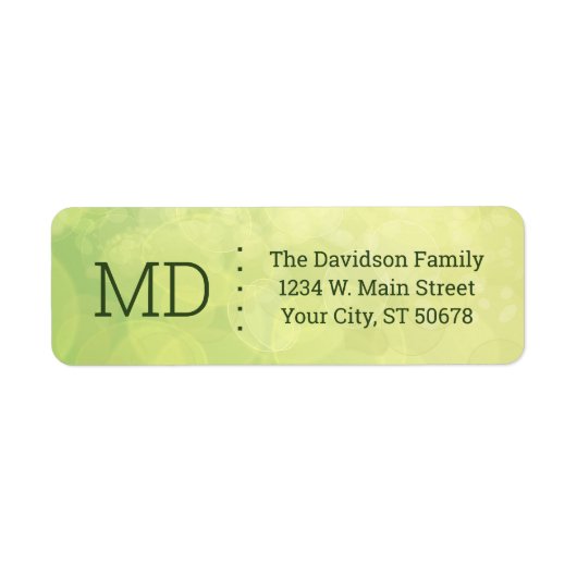 Abstrakt Bokeh Style (Vorne)