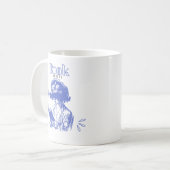 Abstrakt Book Lovers Mug Kaffeetasse (Vorderseite Links)
