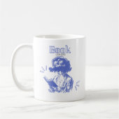 Abstrakt Book Lovers Mug Kaffeetasse (Links)
