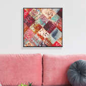 Abstrakt botanisch leinwanddruck (Insitu (Wohnzimmer))