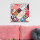 Abstrakt botanisch leinwanddruck (Insitu (Wohnzimmer))
