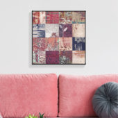 Abstrakt botanisch leinwanddruck (Insitu (Wohnzimmer))