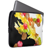 "Abstrakt Bouquet" Wasserfeste Notebookhülle Laptopschutzhülle (Vorne Rechts)