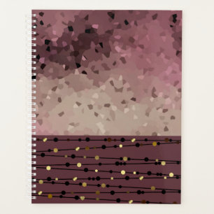 Abstrakt, braun, rosa, rosa, rosa planer
