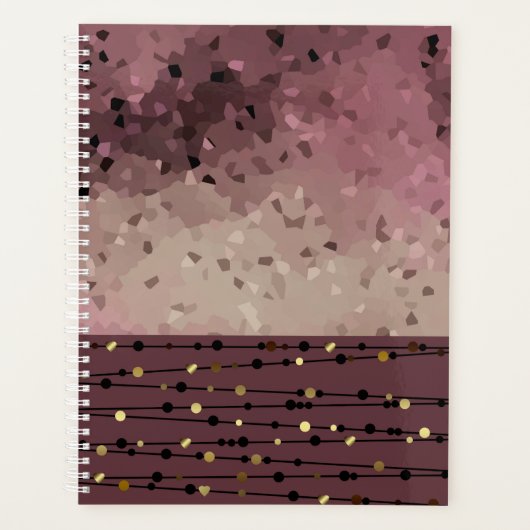 Abstrakt, braun, rosa, rosa, rosa planer (Vorderseite)