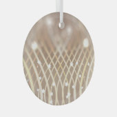 Abstrakt braun, Waves Stars Hintergrund. Ornament Aus Glas (Vorderseite Rechts)