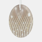 Abstrakt braun, Waves Stars Hintergrund. Ornament Aus Glas (Vorderseite links)