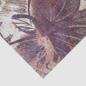 Abstrakt-braune Blumenmuster 1 Seidenpapier (Ausschnitt)
