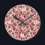 Abstrakt-braune Fabric Pelz Hintergrund-24602 Runde Wanduhr<br><div class="desc">Abstrakt-braune Fabric Pelz Hintergrund-24602</div>