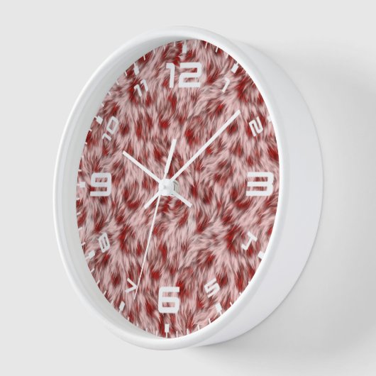 Abstrakt-braune Fabric Pelz Hintergrund-24602 Uhr (Winkel)