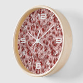 Abstrakt-braune Fabric Pelz Hintergrund-24602 Uhr (Winkel)