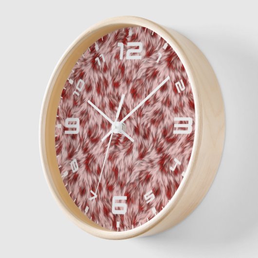 Abstrakt-braune Fabric Pelz Hintergrund-24602 Uhr (Winkel)