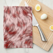 Abstrakt-braune Textur Hintergrund-24602 Geschirrtuch (Viertel Falte)